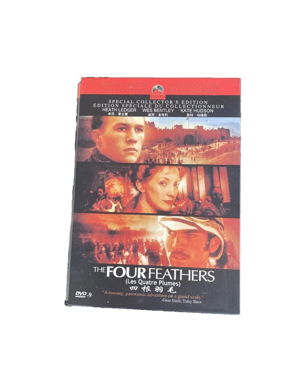 Four Feathers, The (DVD) Heath Ledger Widescreen Panoramique Chinese English
